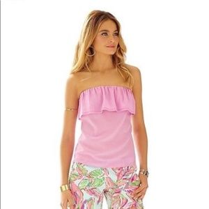 Lilly Pulitzer Light Pink Ginny Top